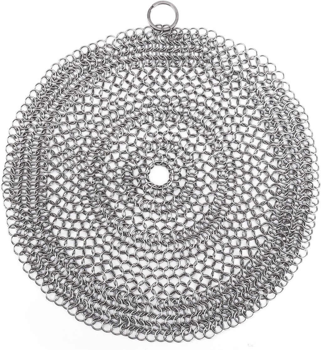 Baking Pie Crust Weights Chain, Stainless Steel Pie Weight Chain Ceramic Pie Weights Alternatives Baking Pie Weights Armor Shield for Baking Crust Kitchen Accessories for 7-10in Pies