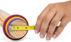 Rolling Pin Guide Ring Spacer Bands (8 Piece Set) Multicolored Flexible Silicone Slip On Baking Accessories Fit 1 3/4” to 2” Wide Dough Rollers