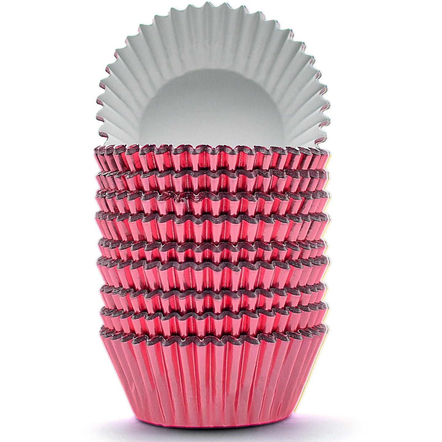 200 Pcs Gold Foil Cupcake Liners Standard Baking Cups Muffin Paper Cases