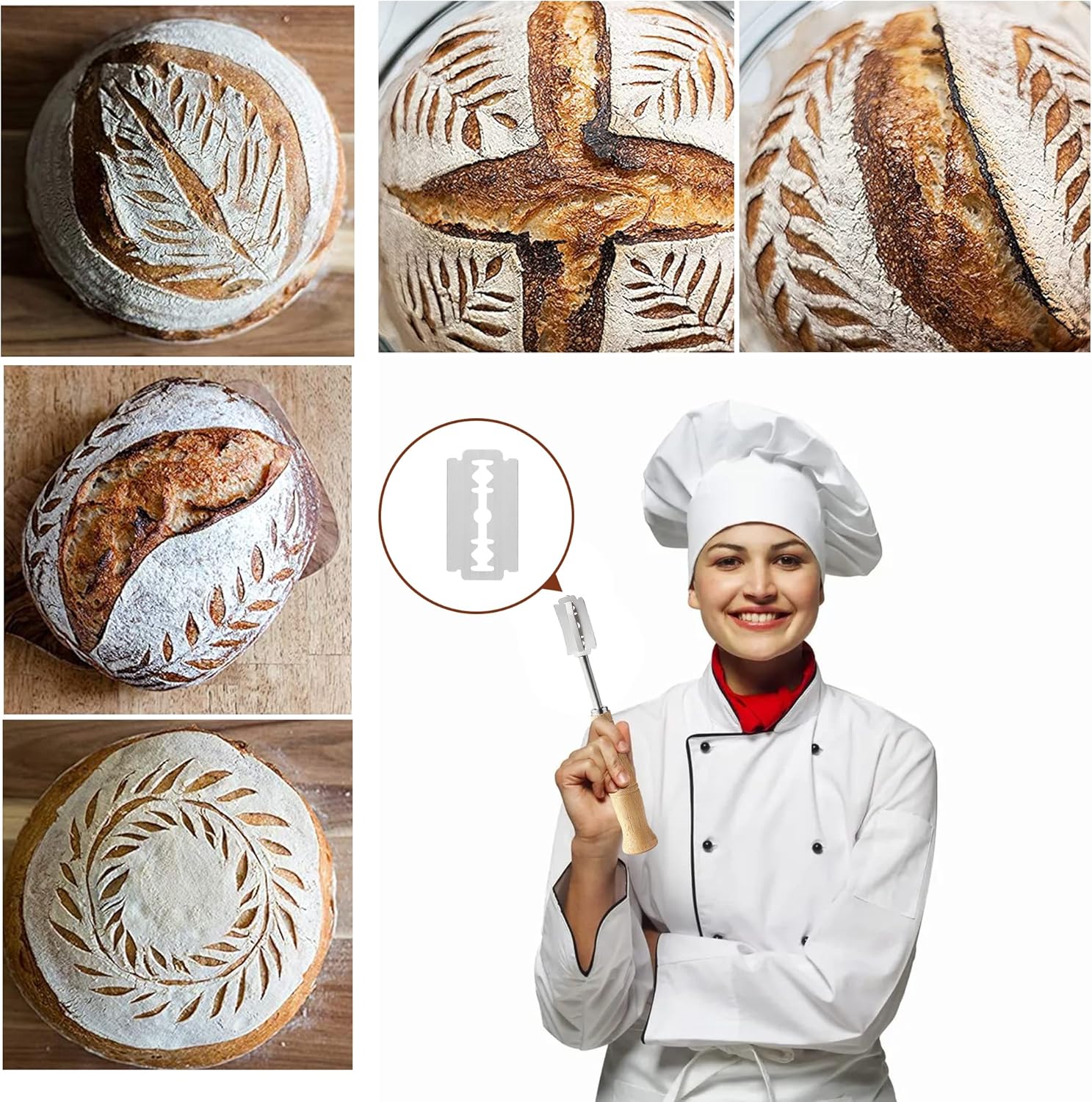 Bread Lame Blades, Bread Lame Blades Refill, Bread Scoring Blade Refill