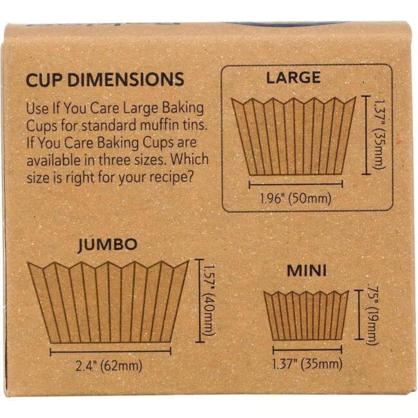 If You Care Unbleached Large Baking Cups, 60 ct, 3 pk