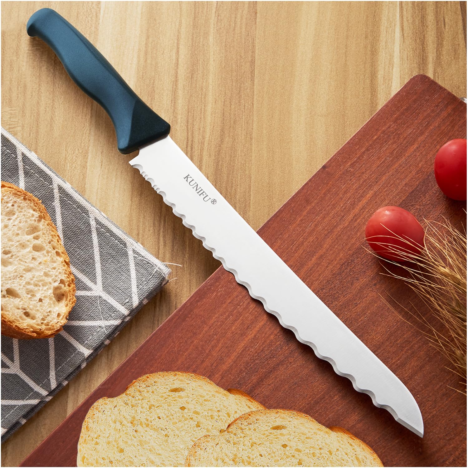 KUNIFU Bread Lame Bread Scoring Tool for Sourdough Scoring, Ceramic Scoring Knife for Bread Baking, Bread Scorer with Protective Cover, for Homemade and Bakery Use