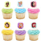 DecoSet® Disney Princess Once Upon a Moment Cake Topper, 3-Pc Decorations Set with Aurora, Belle, and Cinderella Collectible Figure for Hours of Fun After the Party