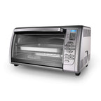 Piekarnik konwekcyjny Black+Decker Countertop, 8 funkcji gotowania jednym dotknięciem, stal nierdzewna