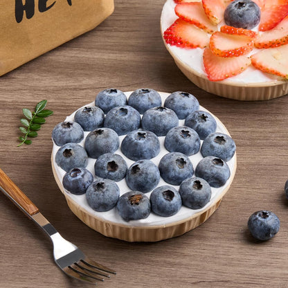 50 Pcs Mini Tart Pans for Baking, 4 Inch Disposable Paper Pie Pans for Individual Small Pies, Tarts, Quiche, Cakes, Breakfast Sandwiches, Desserts, Cinnamon Rolls