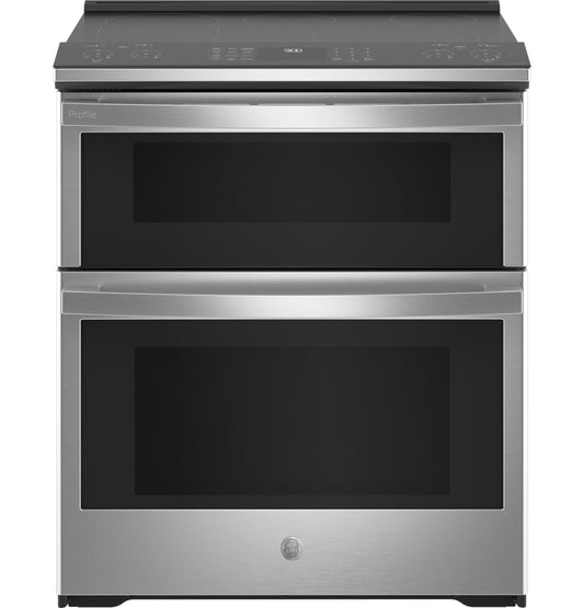 GE Profile PS960YPFS 30" Slide in Electric Double Oven Convection Range with 6.6 cu. ft. Total Capacity