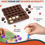 RFAQK 700PCs Cake Decorating Kit with Baking Supplies - Cake Turntable for Decorating with Baking Pans, Leveler, 24 Numbered Piping Tips, 2 Spatulas, Fondant Tools, Video Course, Pattern Chart & More