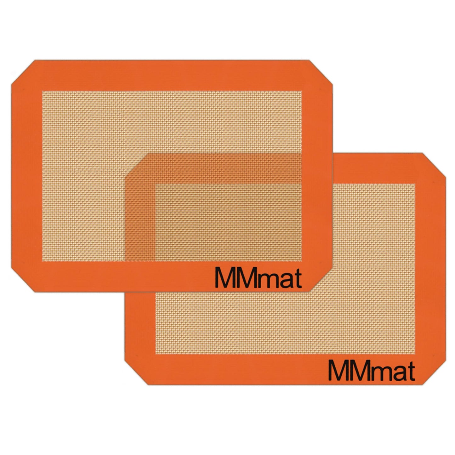 Silicone Baking Mat - Best German Silicone - Non Slip Silicone Baking Sheet, Non Stick Reusable Silicone Mats for Baking, Oven Liner, Counter Mat - Half Sheet Baking Mat, Set of 2