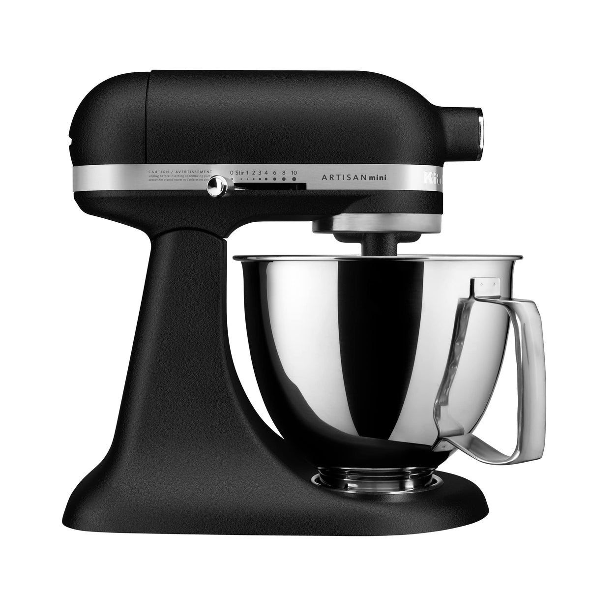 Міксер KitchenAid Artisan Mini об'ємом 3,5 кварти з похилою головкою - KSM3316X - чавунний чорний