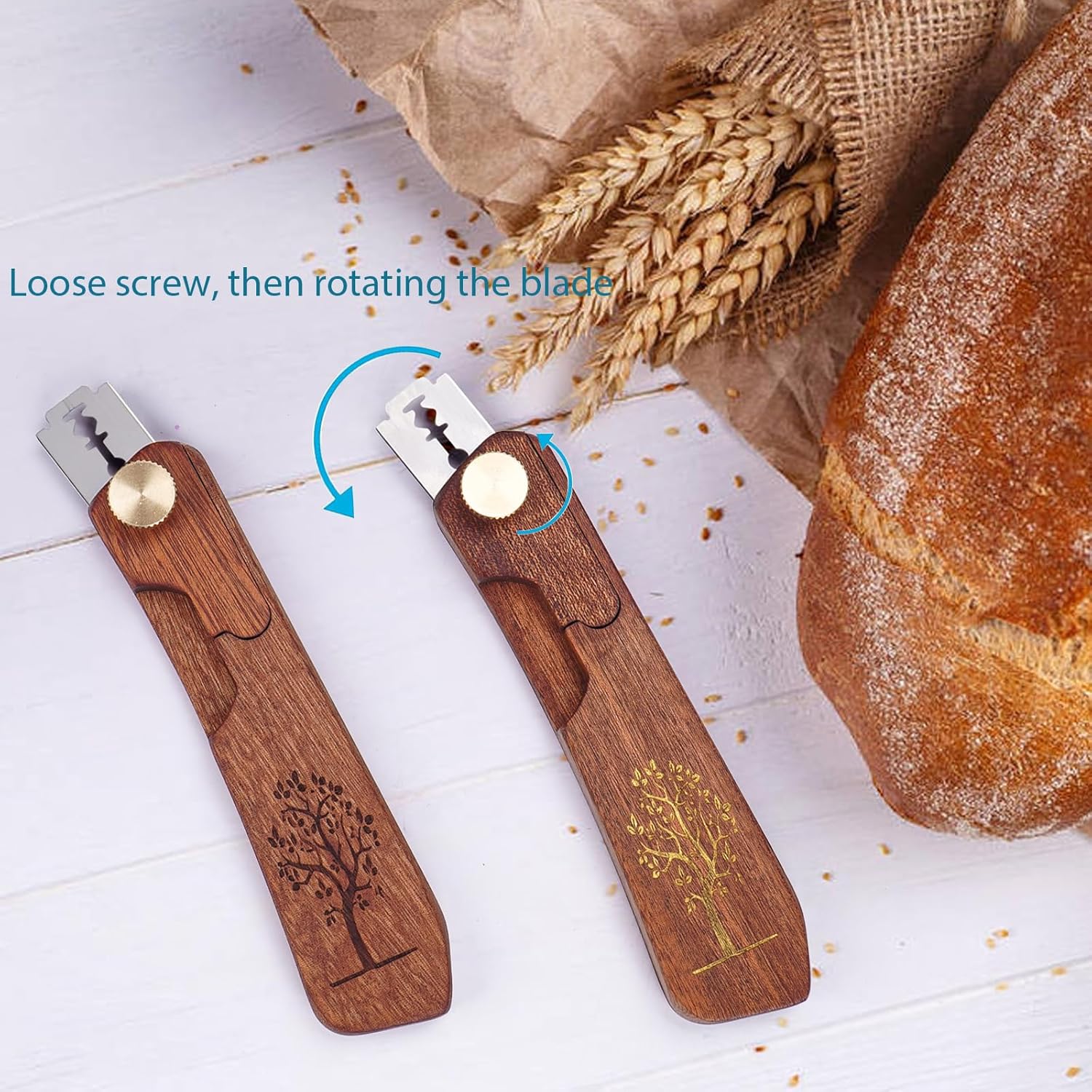 Bread Lame Sourdough Scorer Tool,Bread Scorer Tool for Sourdough, Sourdough Knife Scorer, Bread Razor for Homemade Bread