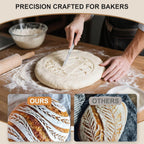 Bread Lame & Sourdough Scoring Tool - Professional Bread Scoring Tool with 10 Ultra-Sharp Blades, Premium Dough Scorer for Artisan Sourdough Baking, Ergonomic Design & Durable Blades