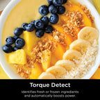 Блендер Ninja TB201 Detect Power Blender Pro, технологія BlendSense, для смузі, коктейлів тощо, пікова потужність 1800 Вт, глечик об'ємом 72 унції, блендер, чорний
