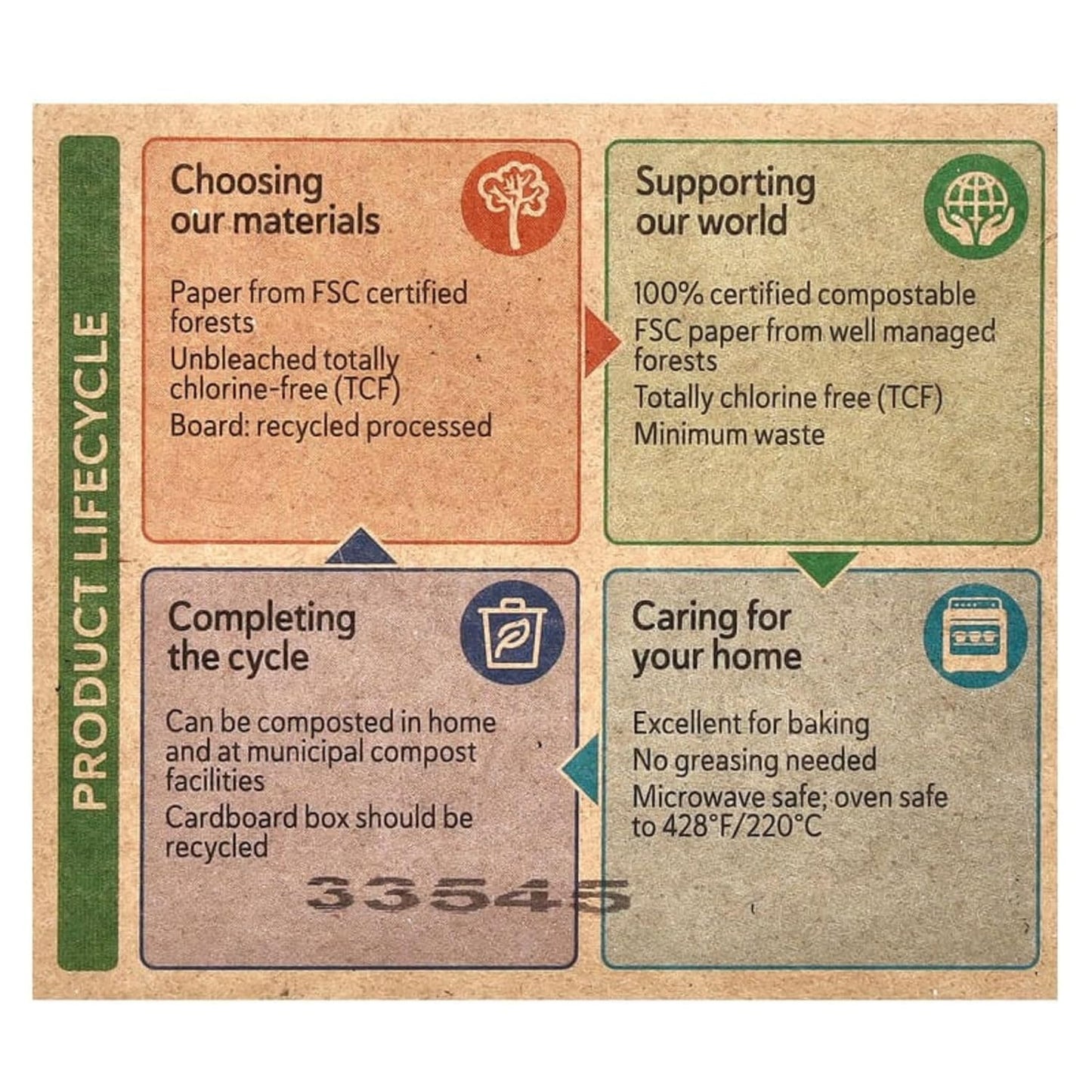 If You Care Unbleached Large Baking Cups, 60 ct, 3 pk