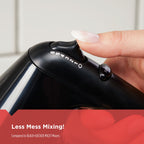 Ручний міксер BLACK+DECKER MX3200B з 6-швидкісним режимом Turbo Boost, чорний