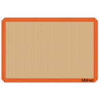 Silicone Baking Mat - Best German Silicone - Non Slip Silicone Baking Sheet, Non Stick Reusable Silicone Mats for Baking, Oven Liner, Counter Mat - Half Sheet Baking Mat, Set of 2