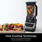 Ninja BL610 Professional 72 Oz Countertop 1000-Watt Base i Total Crushing Technology do koktajli, lodu i mrożonych owoców, czarny, blender + dzbanek