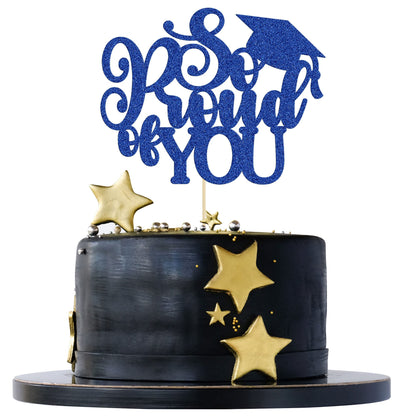 1Pc Congrats Grad 2025 Cake Topper Red Glitter Diploma Graduation Cap Cake Pick Congrats Class of 2025 Cake Decorations for 2025 Graduation Theme High School Boys Girls Graduate Party Supplies