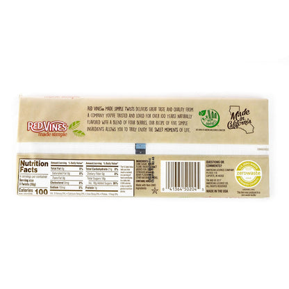 Red Vines Made Simple Licorice, Mixed Berry Flavored Twists, 4oz Tray (12 Pack), Soft & Chewy Candy, Assorted (50204)