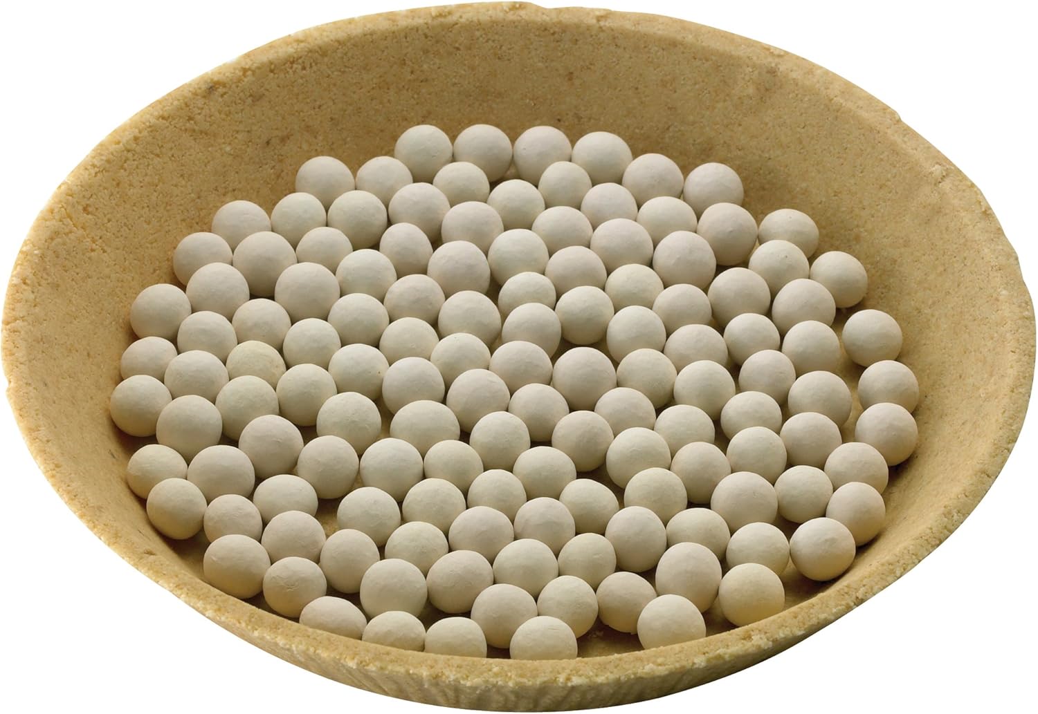 Mrs. Anderson's Baking Pie Weights | Natural Ceramic Stoneware Beads for Blind Baking | Heat-Safe, Food-Safe, Easy to Use | Prevents Shrinking, Puffing, Bubbling | Individual Weighted Balls