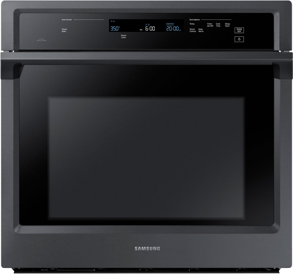 Samsung NV51K6650SG/AA 30" Smart Steam Cook, czarny piekarnik ścienny ze stali nierdzewnej
