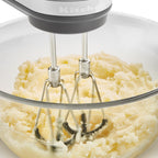 Mikser ręczny KitchenAid 6 prędkości z mieszadłami Flex Edge - KHM6118