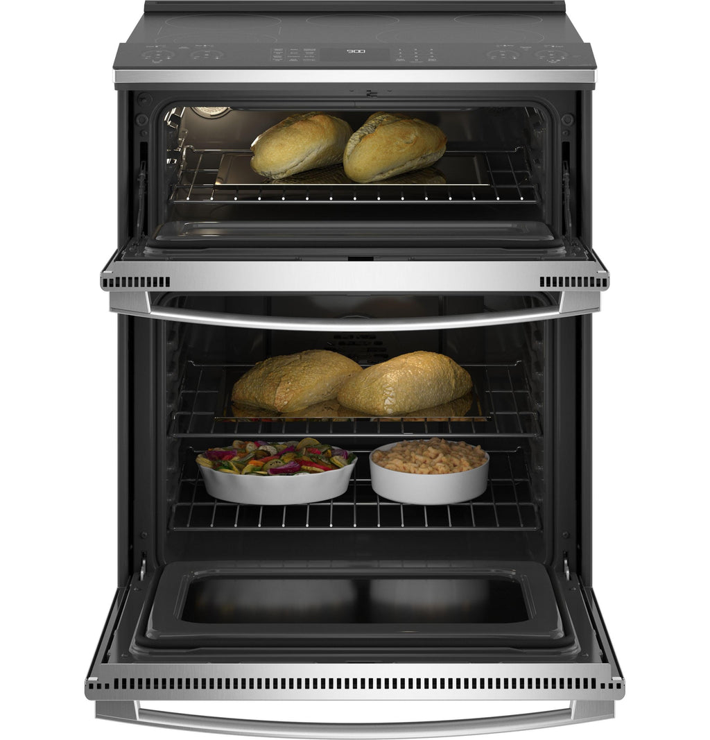 GE Profile PS960YPFS 30" Slide in Electric Double Oven Convection Range with 6.6 cu. ft. Total Capacity