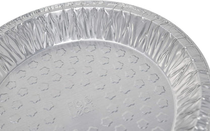 Fig & Leaf (60 Pack) Premium 9-Inch Pie Pans l Disposable Aluminum Foil l Heavy-Duty l Tin Plates for Tart Quiche Pies