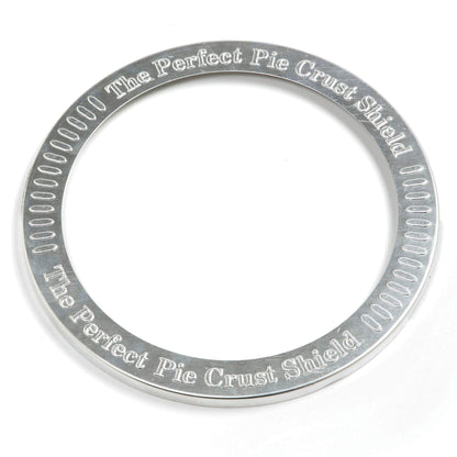 Norpro Aluminum 9 Inch Pie Crust Shield, Shown