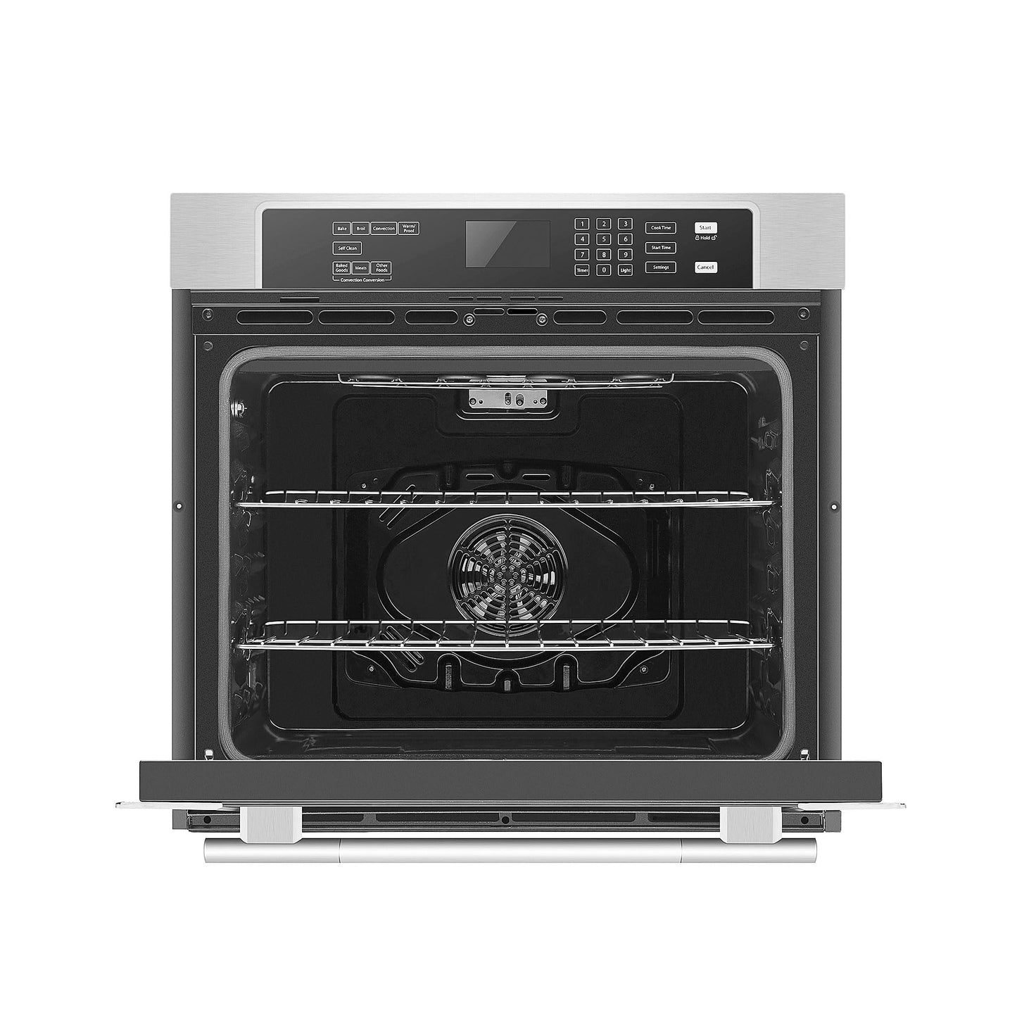 Empava 30 in. Electric Single Wall Oven with Self-cleaning Convection Fan Touch Control in Stainless Steel Model 2020, WO01