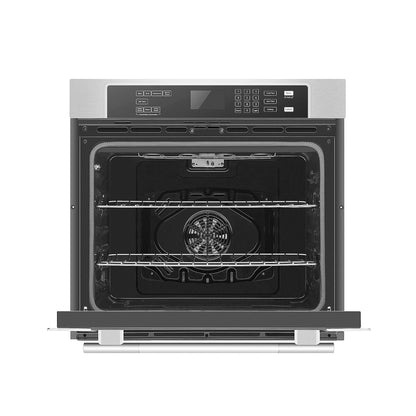 Empava 30 in. Electric Single Wall Oven with Self-cleaning Convection Fan Touch Control in Stainless Steel Model 2020, WO01