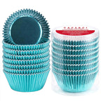 Caperci Standard Cupcake Liners Gold Foil Muffin Baking Cups 150-Pack - Premium Greaseproof & Sturdy Cupcake Papers