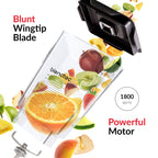 Blendtec Professional 800 - Блендер з ємністю WildSide+ (90 унцій) для смузі та заморожених напоїв - Найтихіша потужність професійного класу - 11-швидкісний сенсорний перемикач - Легко чиститься - Чорний