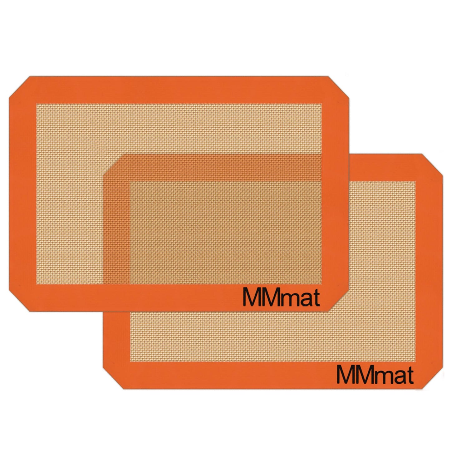 Silicone Baking Mat - Best German Silicone - Non Slip Silicone Baking Sheet, Non Stick Reusable Silicone Mats for Baking, Oven Liner, Counter Mat - Half Sheet Baking Mat, Set of 2