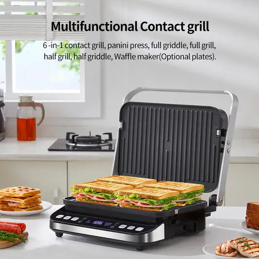 Automatic Electric Grill Pan Steak Machine