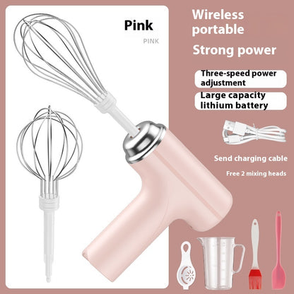 Wireless Electric Whisk Household Cream Blender