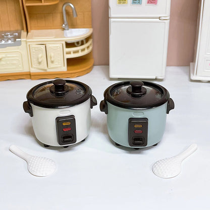 Doll House Kitchen Mini Model Rice Cooker