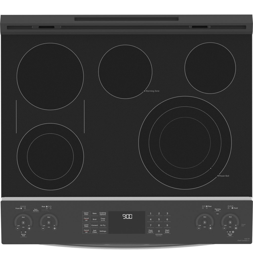 GE Profile PS960YPFS 30" Slide in Electric Double Oven Convection Range with 6.6 cu. ft. Total Capacity