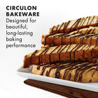 Circulon Nonstick Bakeware Set, Nonstick Cookie Sheet / Baking Sheet - 2 Piece, Gray