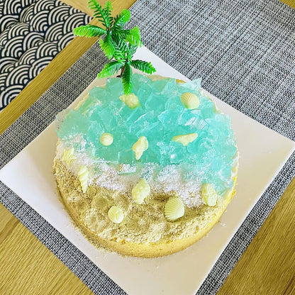 3 PCS Marine Theme Cake Fondant Silicone Mold Seashell Conch Starfish Coral Baking Molds for DIY Cake Decoration Chocolate Candy Polymer Clay Crafting Projects