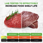 Автоматична вакуумна система запаювання повітрям NutriChef для зберігання продуктів зі стартовим комплектом, компактний дизайн, лабораторні випробування, режими сухої та вологої їжі зі світлодіодними індикаторами, чорний колір