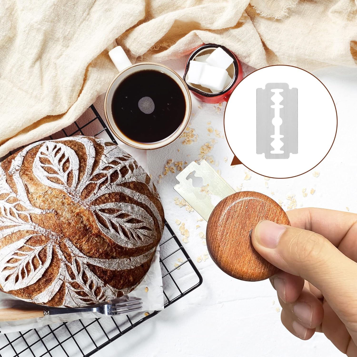 Bread Lame Blades, Bread Lame Blades Refill, Bread Scoring Blade Refill