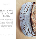 Breadtopia Bread Lame with 5 Blades & Storage Box | Premium Lame Bread Tool | Bread Lame Dough Scoring Tool | Perfect as a Sourdough Scoring Blade | Ideal Gifts for Bakers |