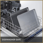 Calphalon Premium Nonstick Baking Pans Set of 2, 12 x 17 inch, Silverware, Heavy Gauge Steel Core