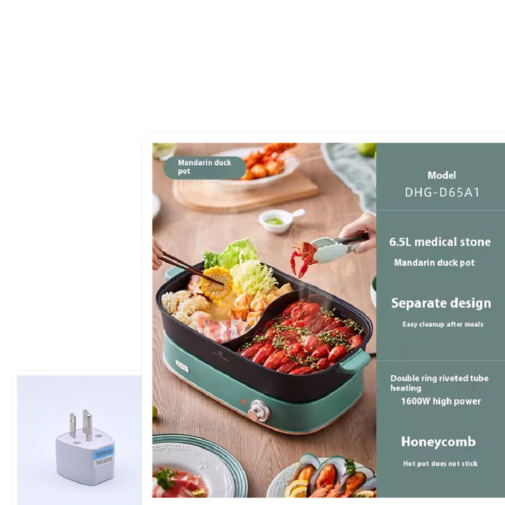 Електрична жаровня для гарячого горщика Mandarin Duck Hot Pot Split Multifunctional