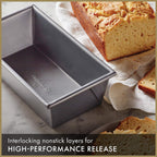 Calphalon 10-Piece Nonstick Bakeware Set Includes Baking Sheet Cookie Sheet Cake Pans Muffin Pan and More Dishwasher Safe Silver