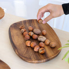 Acacia Japanese Snack Plate Non-standard Snack Plate - Walfos® Kitchenware