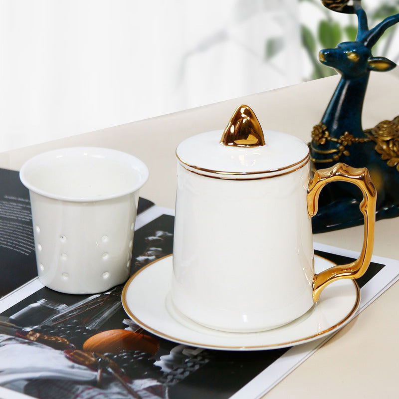 Atmospheric Bone China Tea Cup - Walfos® Kitchenware