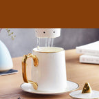 Atmospheric Bone China Tea Cup - Walfos® Kitchenware