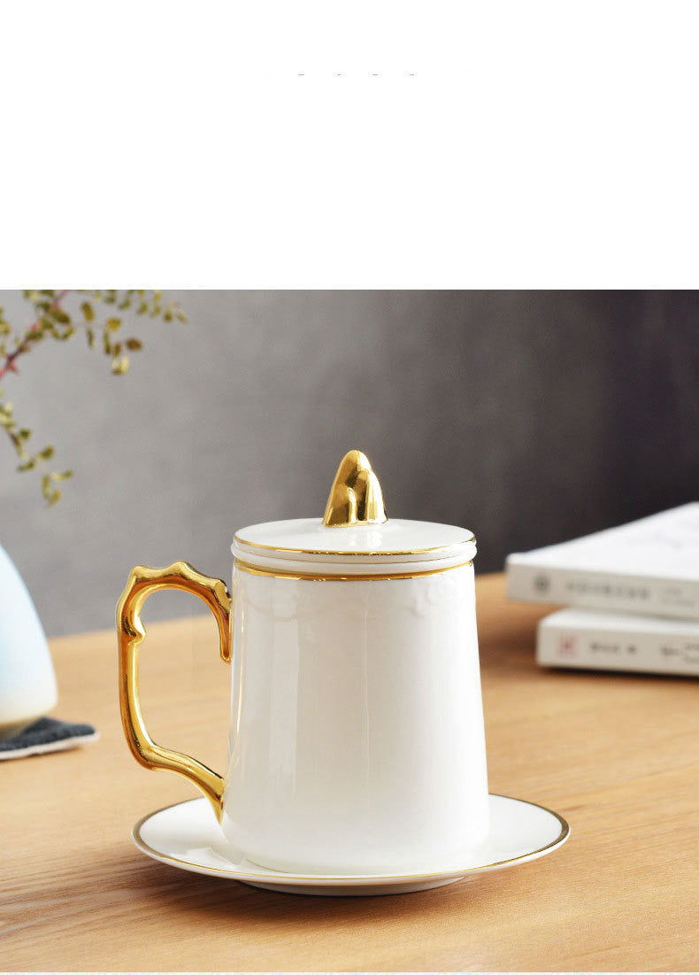 Atmospheric Bone China Tea Cup - Walfos® Kitchenware
