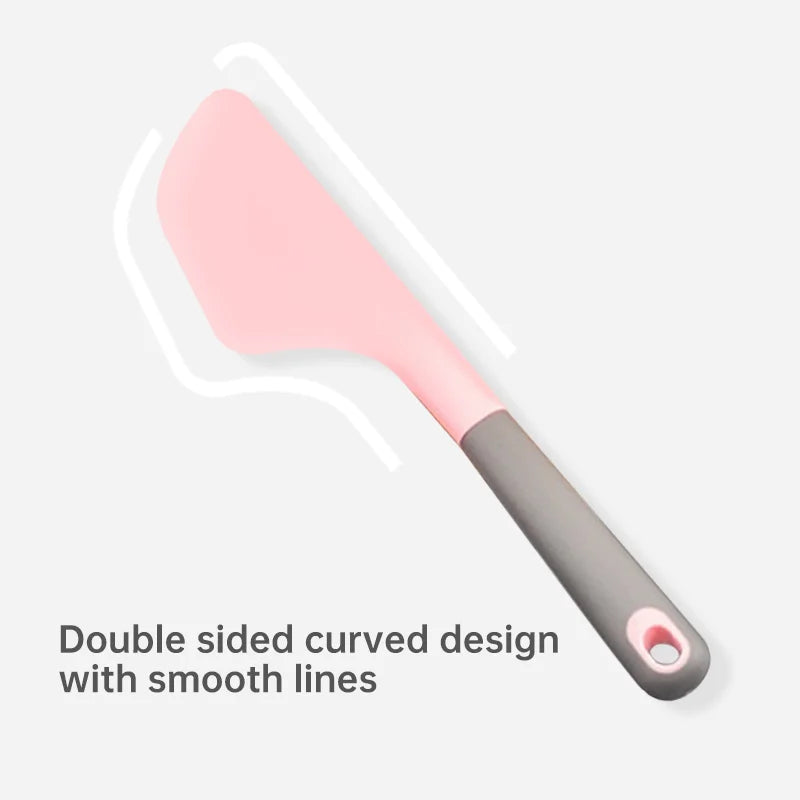 Baking silicone scraper high temperature cake cream spatula large stir fry shovel household scraping stirring baking tool - Walfos® Kitchenware